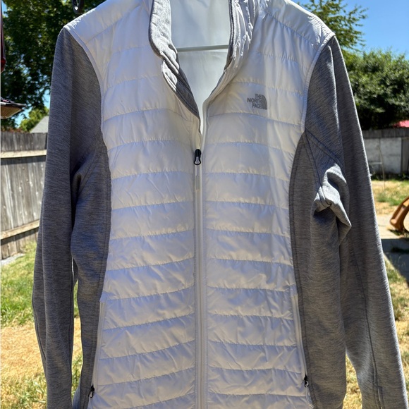 The North Face Gray and White Jacket - Picture 1 of 3